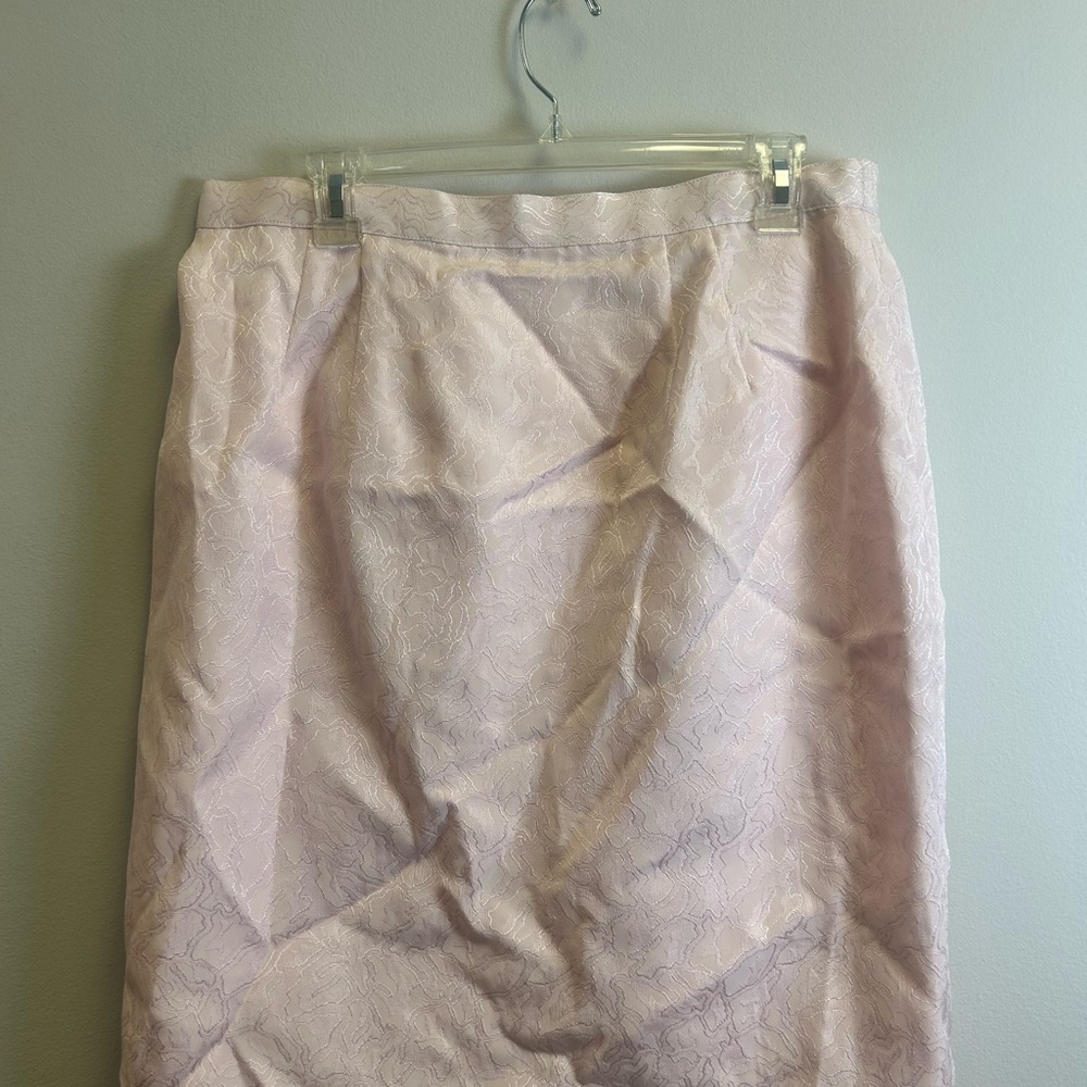 Marie St Claire Elegant Blush Pencil Skirt